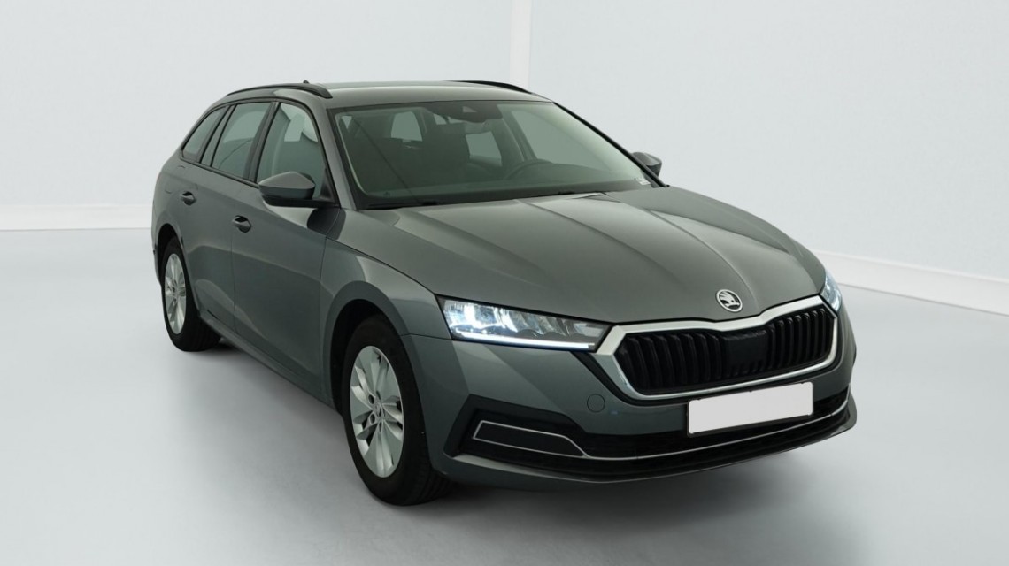 SKODA Octavia Combi 1.0 TSI mHEV e-TEC 110 ch DSG7 Ambition Gris Graphite