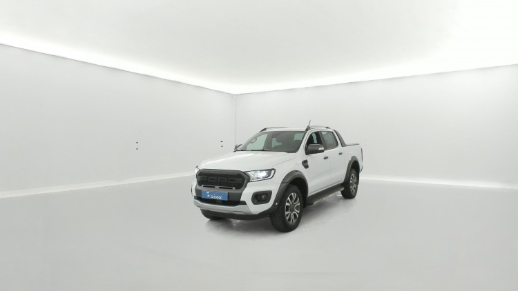 FORD Ranger VUL 2.0 TDCi 213ch Double Cabine Wildtrak BVA10 + Attelage Blanc glacier