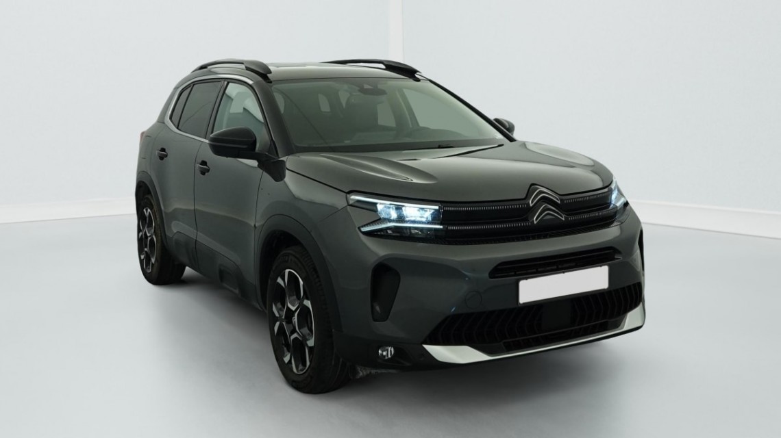 CITROEN C5 Aircross Hybride 145 e-DCS6 Max Gris Platinium