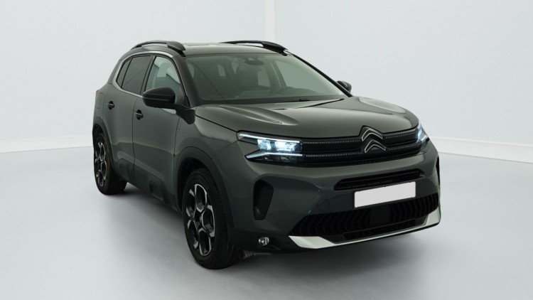 CITROEN C5 Aircross Hybride 145 e-DCS6 Max Gris Platinium