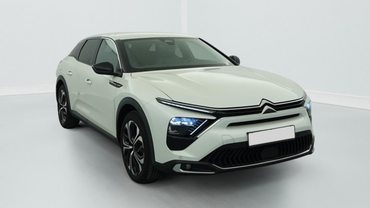 CITROEN C5 X Hybride Rechargeable 225 S S e-EAT8 Shine Blanc Nacré