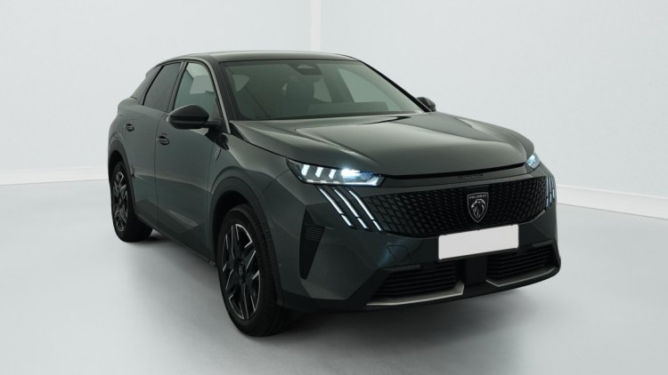 PEUGEOT 3008 Hybrid 145 e-DCS6 GT Gris Titane / Toit Noir
