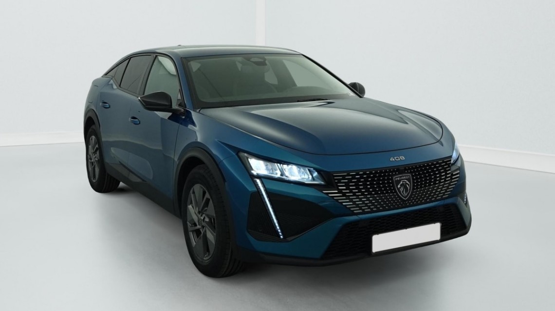 PEUGEOT 408 Hybrid 145 e-DCS6 Allure Bleu Obsession