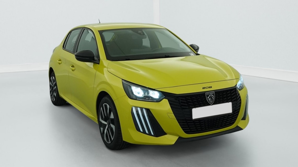 PEUGEOT 208 PureTech 100 S S BVM6 Active Jaune Agueda