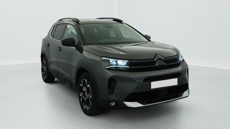 CITROEN C5 Aircross Hybride 145 e-DCS6 Max Gris Platinium