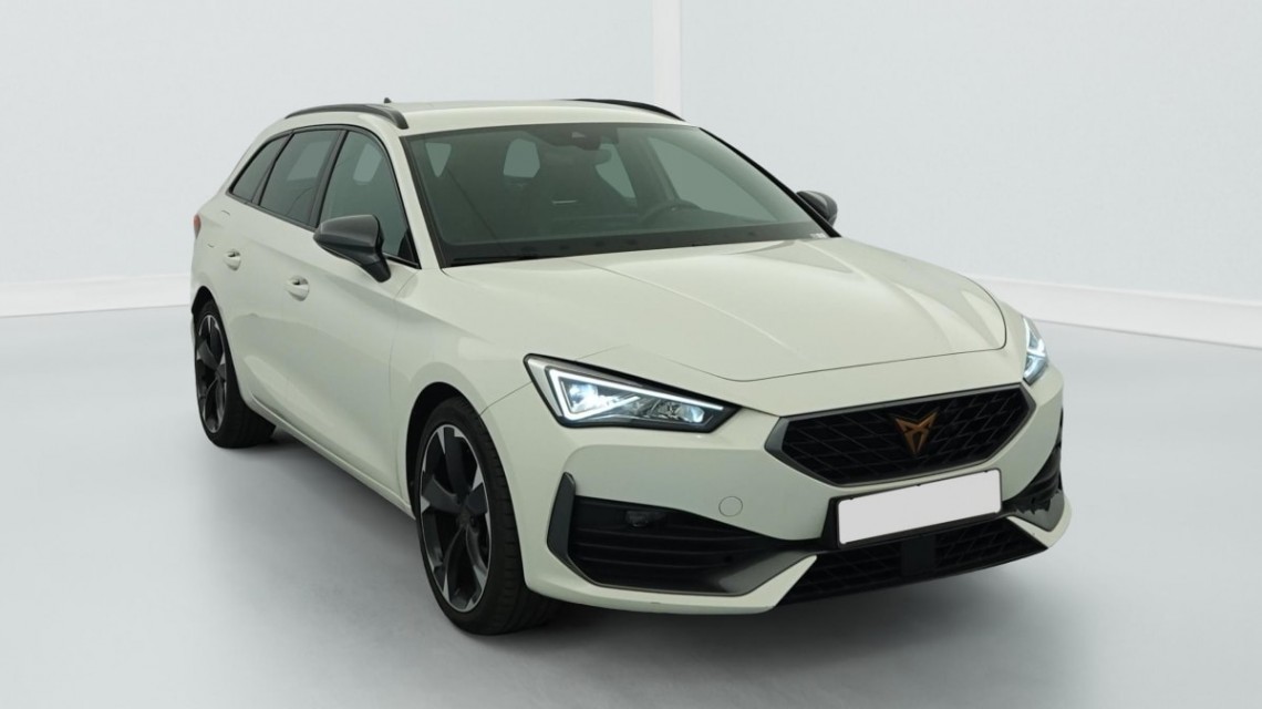 CUPRA Leon 1.4 e-HYBRID 204 ch DSG6 V Blanc Candy