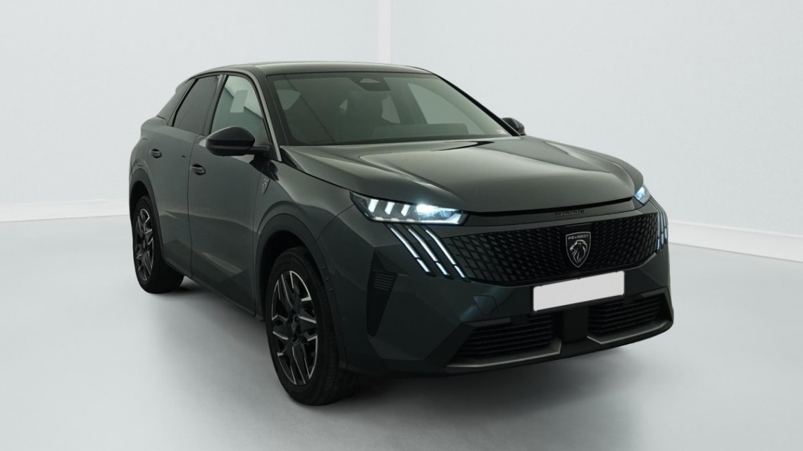 PEUGEOT 3008 Hybrid 145 e-DCS6 GT Gris Titane / Toit Noir