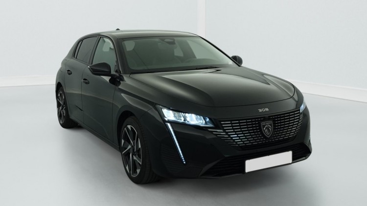 PEUGEOT 308 Hybrid 145 e-DCS6 Allure Noir Perla Nera