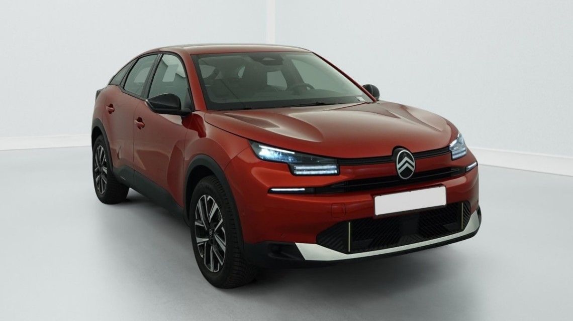 CITROEN C4 Hybride 145 ch e-DCS6 Business Rouge Elixir