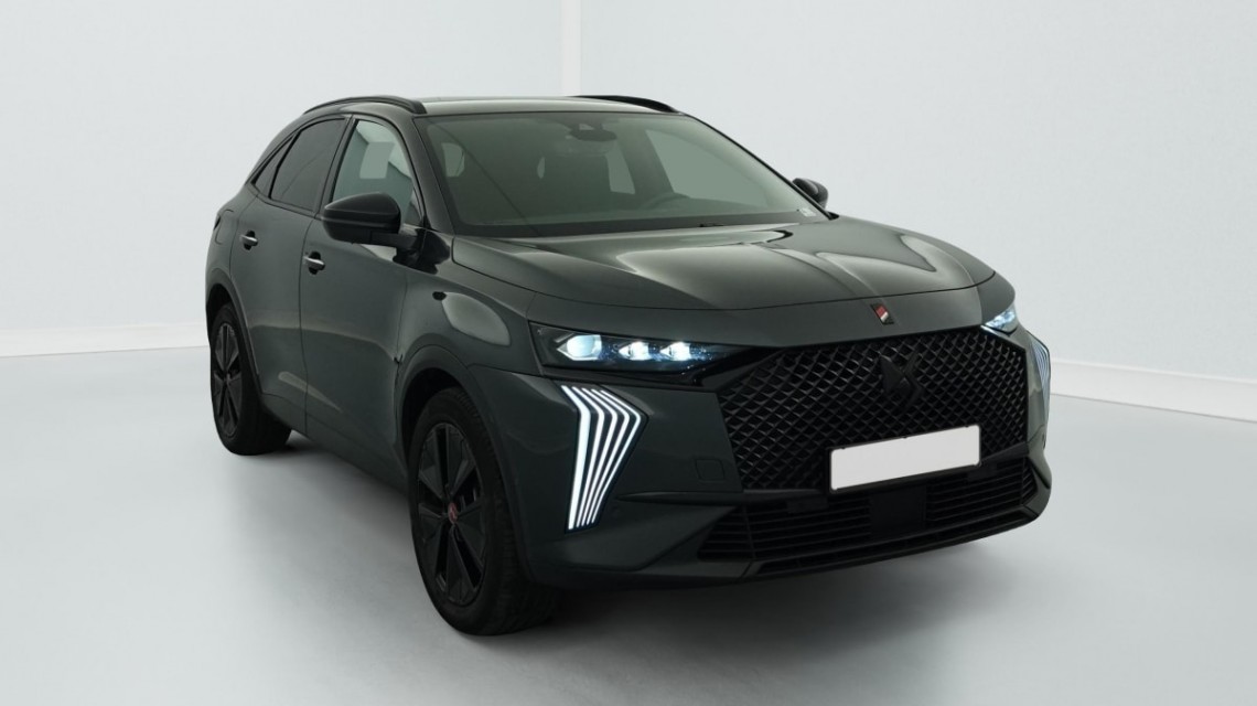 DS DS 7 Crossback Hybride Rechargeable E-Tense 300 EAT8 4x4 Performance Line + Gris Titane