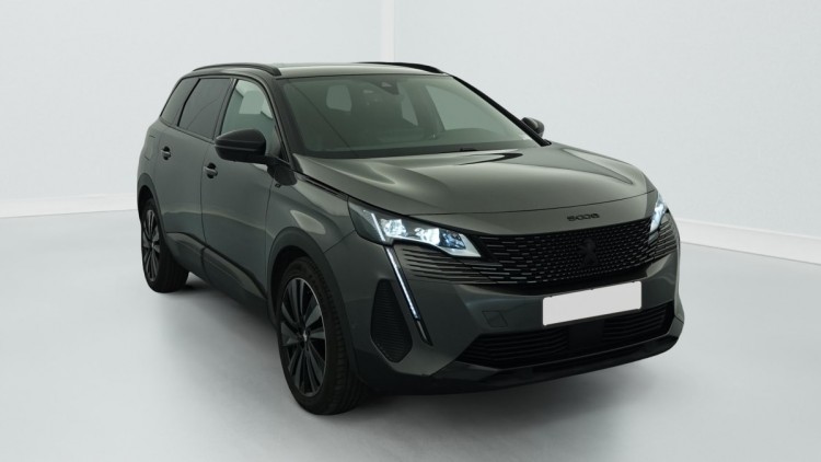 PEUGEOT 5008 BlueHDi 130ch S S EAT8 GT Gris Platinium / Toit Noir
