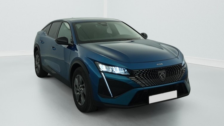 PEUGEOT 408 Hybrid 145 e-DCS6 Allure Bleu Obsession
