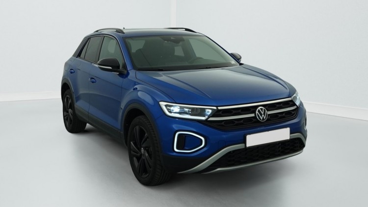 VOLKSWAGEN T-Roc 2.0 TDI 150 Start Stop DSG7 Style Bleu Ravenna