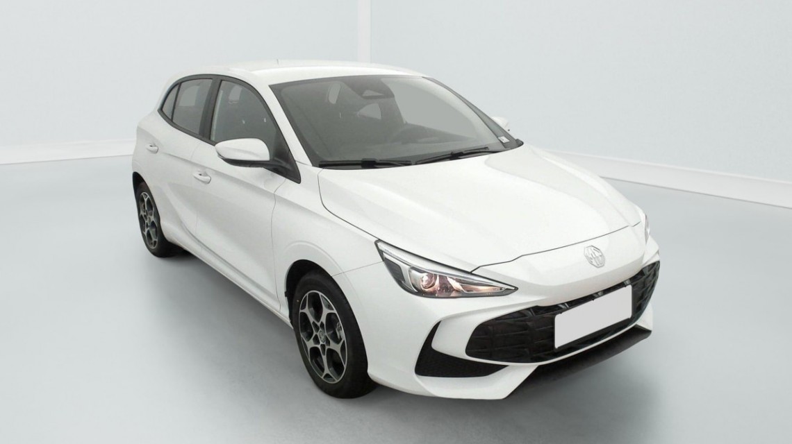 MG MG3 1.5 L Hybrid+ 195 ch Comfort Dover White 