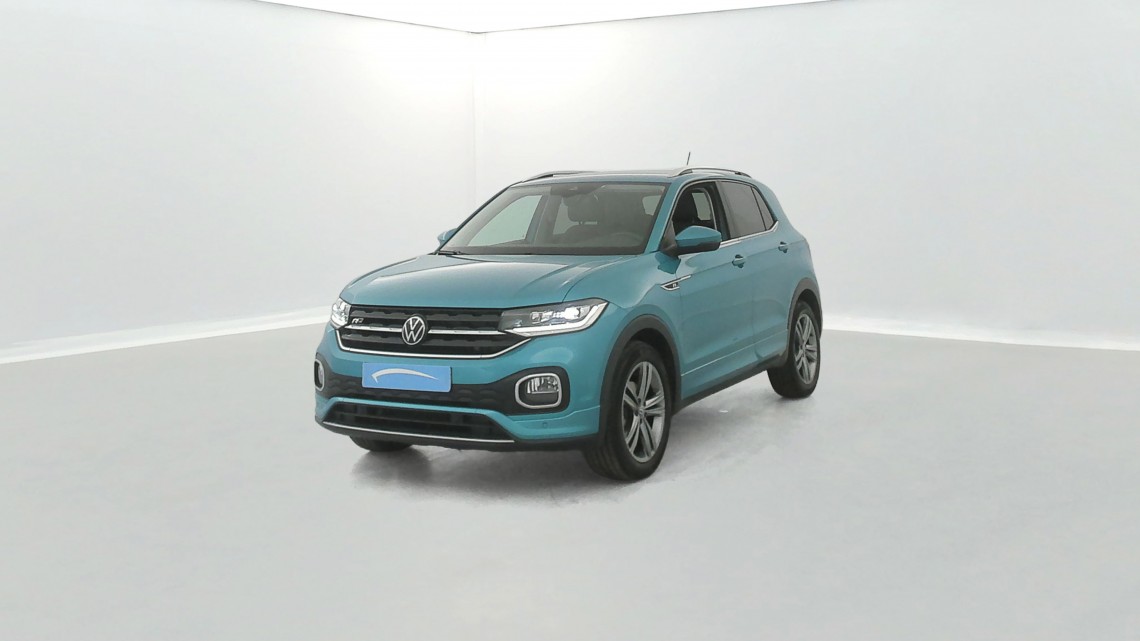VOLKSWAGEN T-Cross 1.0 TSI 110 Start/Stop DSG7 R-Line Tech 5p Bleu