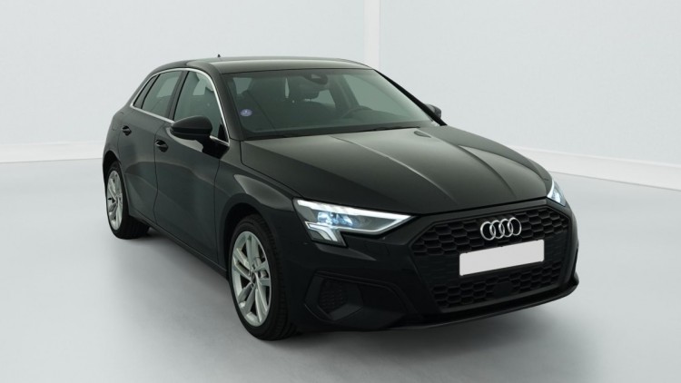 AUDI A3 Sportback 40 TFSIE 204 S TRONIC 6 BUSINESS LINE Noir Brillant