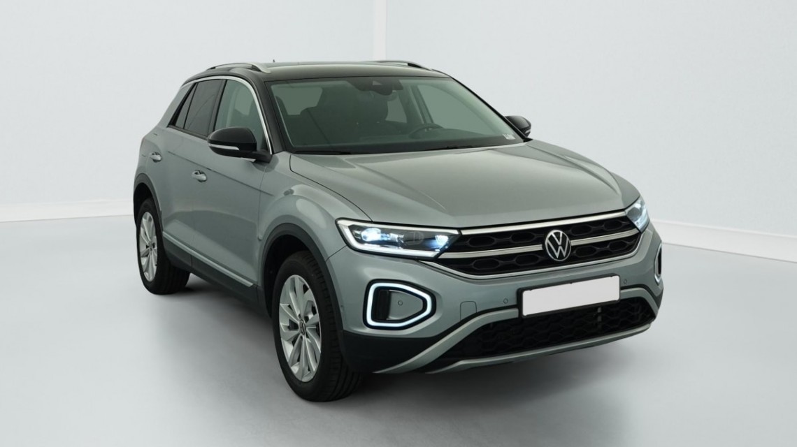 VOLKSWAGEN T-Roc 1.5 TSI EVO 150 Start Stop DSG7 Style Gris Pyrite / Toit Noir