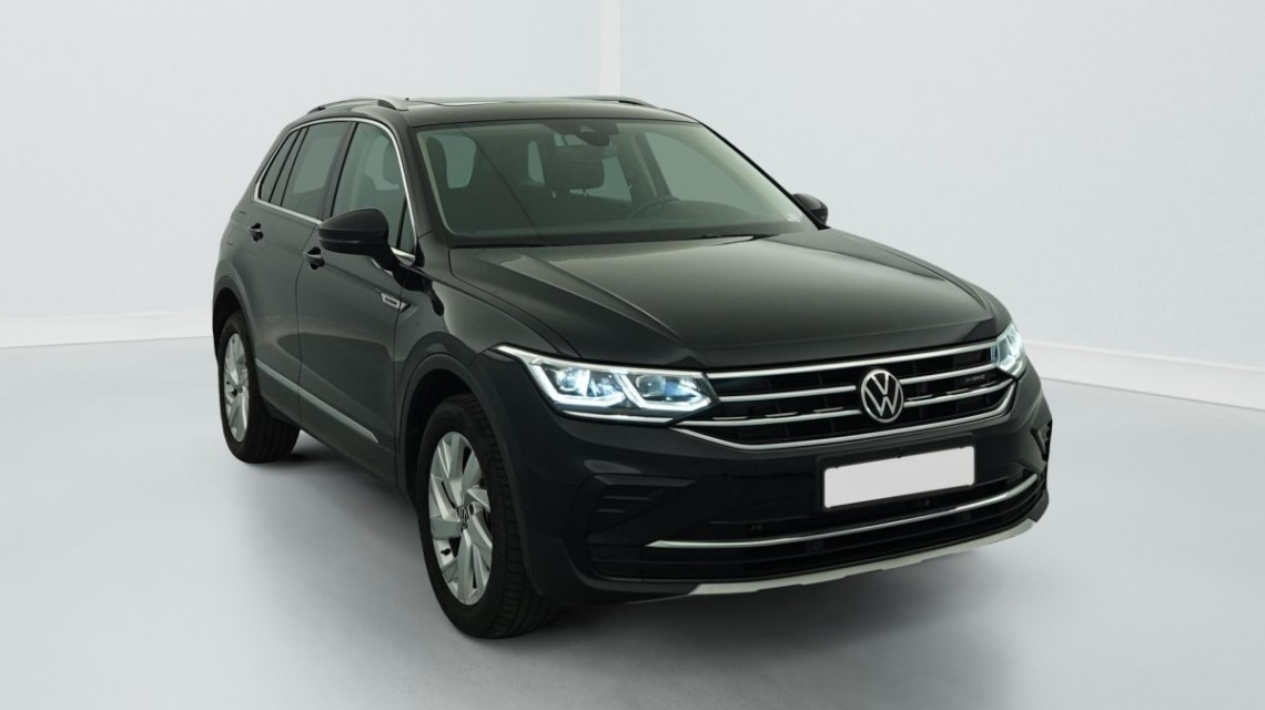 VOLKSWAGEN Tiguan 1.4 EHYBRID 245CH DSG6 ELEGANCE Noir Intense