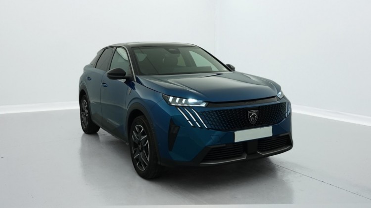 PEUGEOT 3008 Hybrid 145 e-DCS6 GT Bleu Obsession / Toit Noir