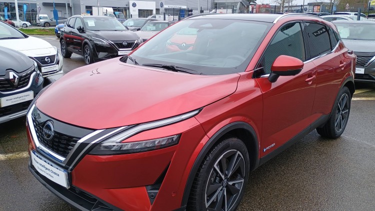 NISSAN Qashqai e-Power 190 ch Tekna 5p Rouge