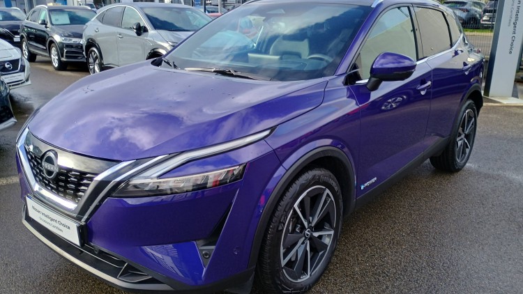NISSAN Qashqai e-Power 190 ch Tekna 5p Bleu