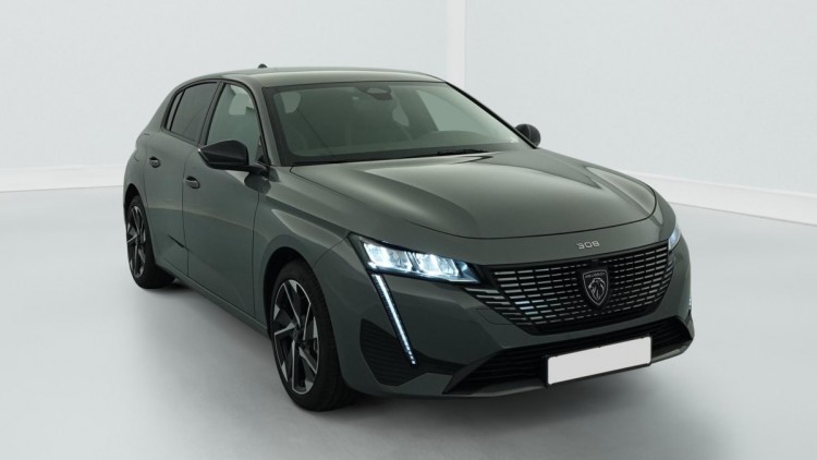 PEUGEOT 308 Hybrid 145 e-DCS6 Allure Gris Selenium