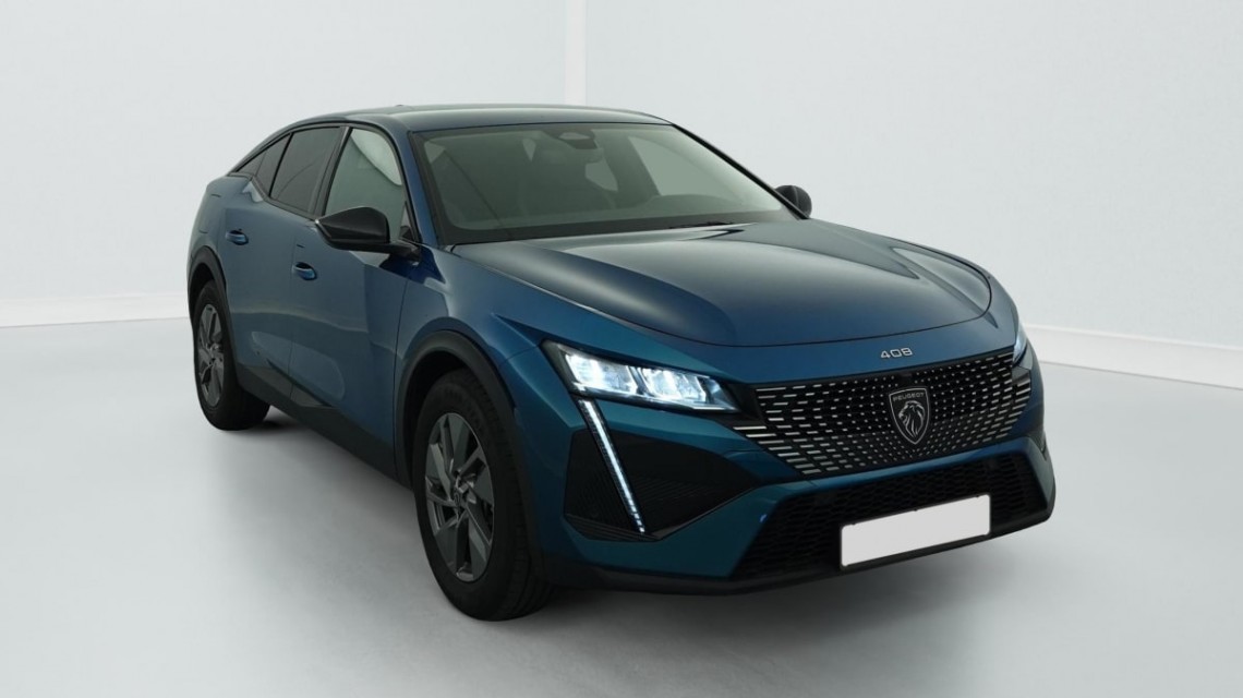 PEUGEOT 408 Hybrid 145 e-DCS6 Allure Bleu Obsession
