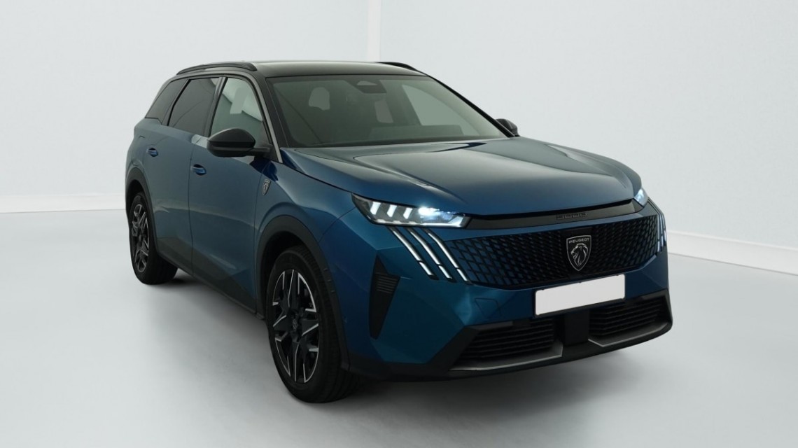 PEUGEOT 5008 HYBRID 145CH E-DCS6 GT Bleu Obsession / Toit Noir