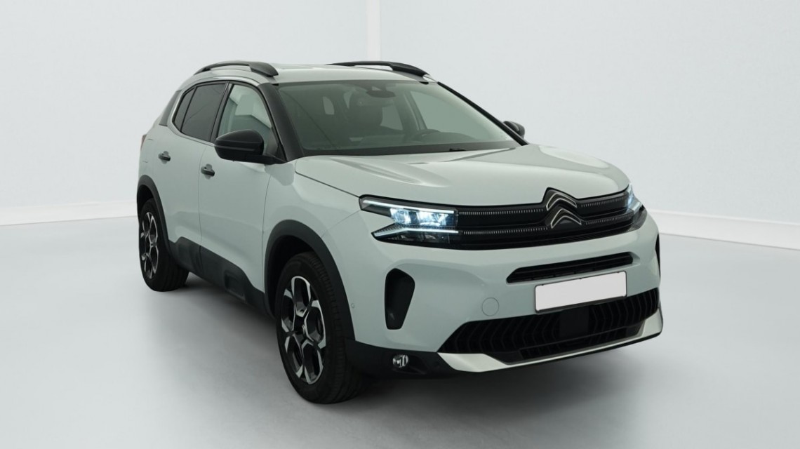 CITROEN C5 Aircross Hybride 145 e-DCS6 Max Blanc Okénite