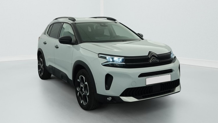 CITROEN C5 Aircross Hybride 145 e-DCS6 Max Blanc Okénite