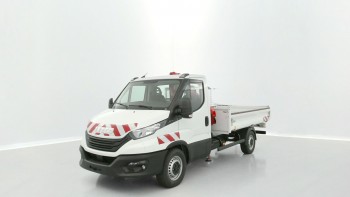 IVECO Daily Fg VUL DAILY 35S14H 3750 2.3 136ch Benne Alu JPM + Grue PK 2900 neuve 10km révisée et livrable partout en France