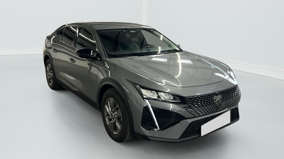 PEUGEOT 408 Hybrid 145 e-DCS6 Allure Gris Selenium