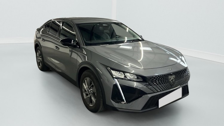 PEUGEOT 408 Hybrid 145 e-DCS6 Allure Gris Selenium