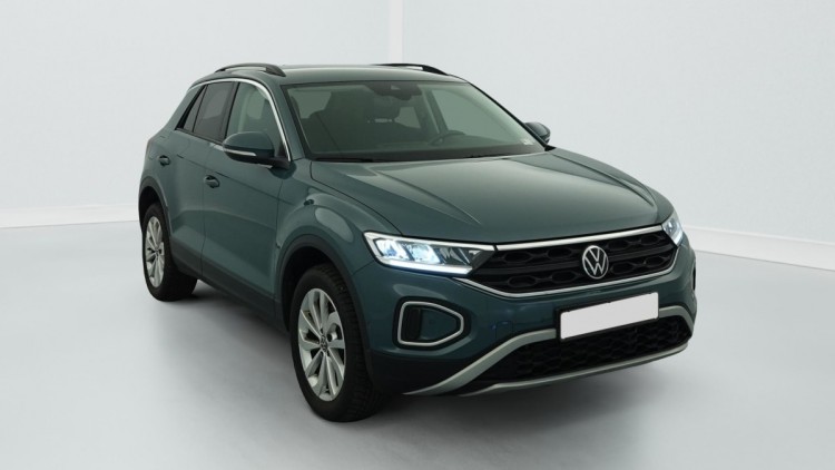 VOLKSWAGEN T-Roc 2.0 TDI 150 Start Stop DSG7 Life Bleu Pétrole