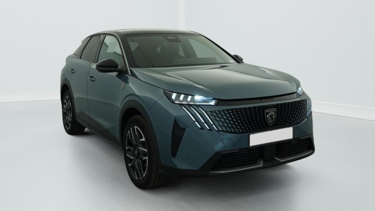 PEUGEOT 3008 Hybrid 145 e-DCS6 GT Bleu Ingaro / Toit Noir