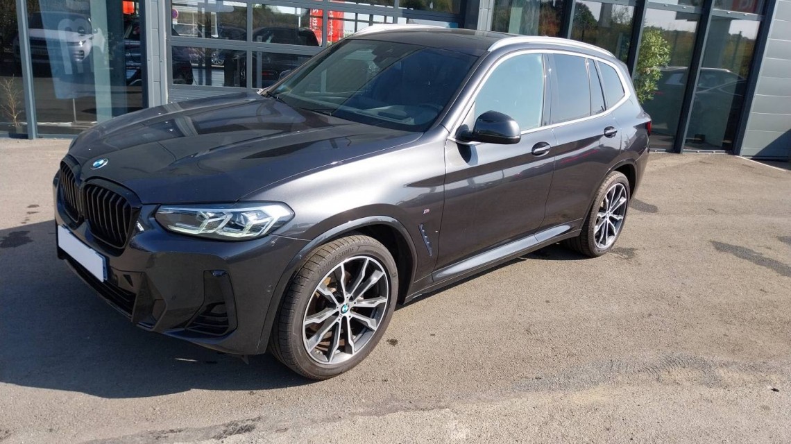 BMW X3 X3 xDrive20d 190ch BVA8 M Sport 5p Gris
