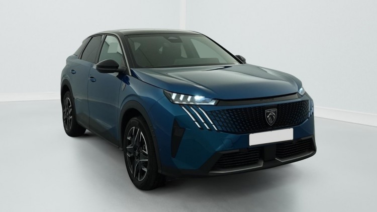 PEUGEOT 3008 Hybrid 145 e-DCS6 GT Bleu Obsession / Toit Noir