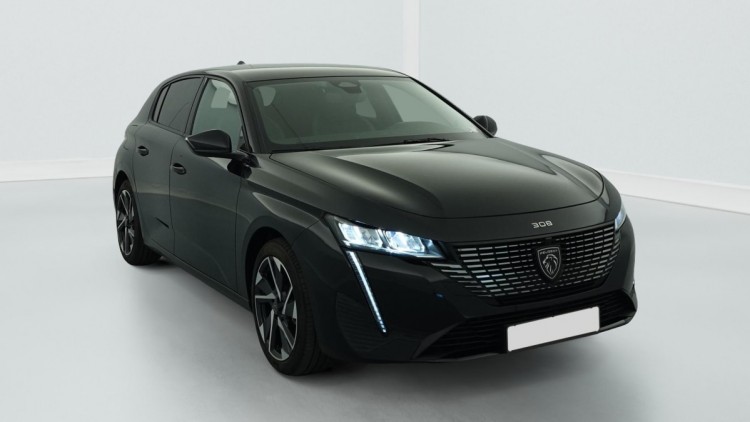 PEUGEOT 308 Hybrid 145 e-DCS6 Allure Noir Perla Nera