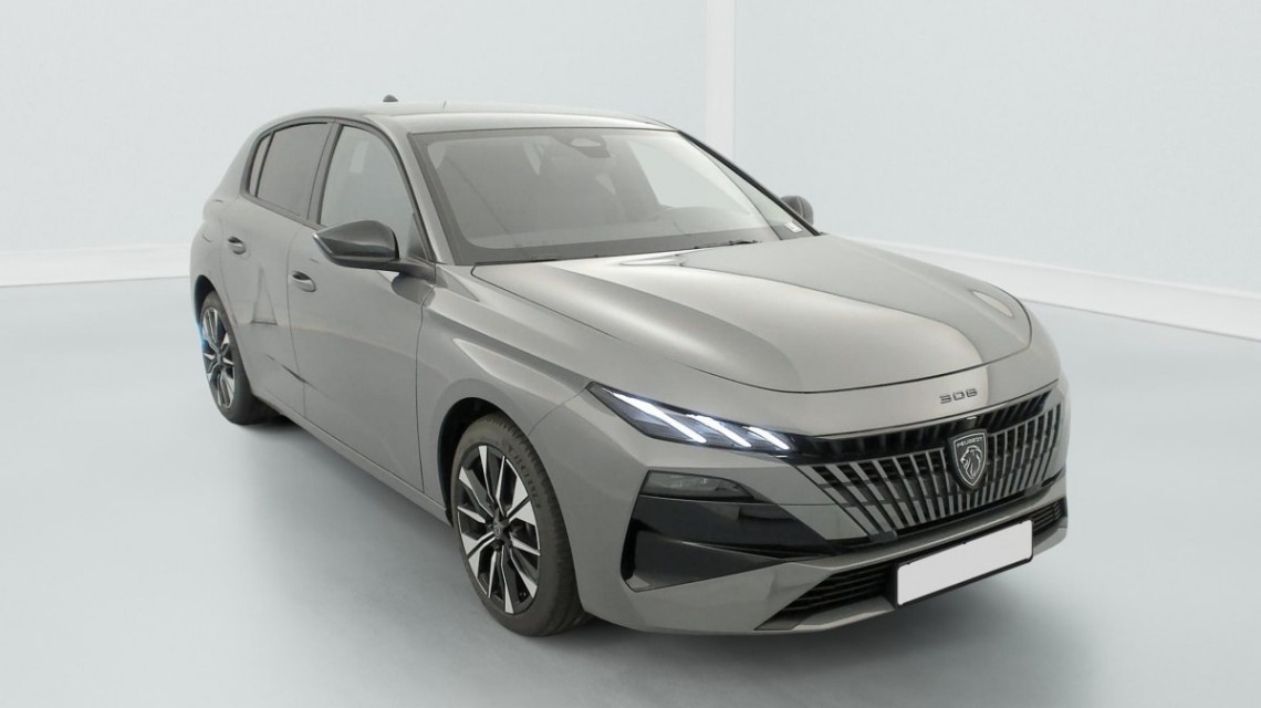 PEUGEOT 308 BLUEHDI 130CH S S EAT8 ALLURE Gris Selenium