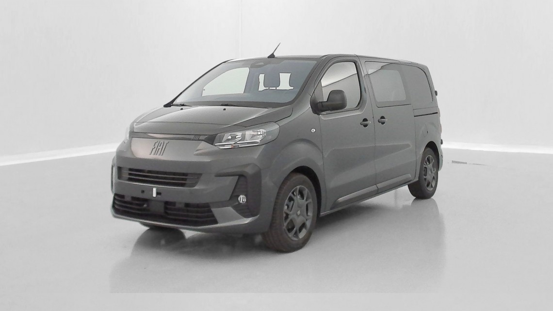 FIAT Scudo Fg VUL SCUDO CA M 2.0 BlueHDi 180ch Pack Premium Connect EAT8 Gris titane
