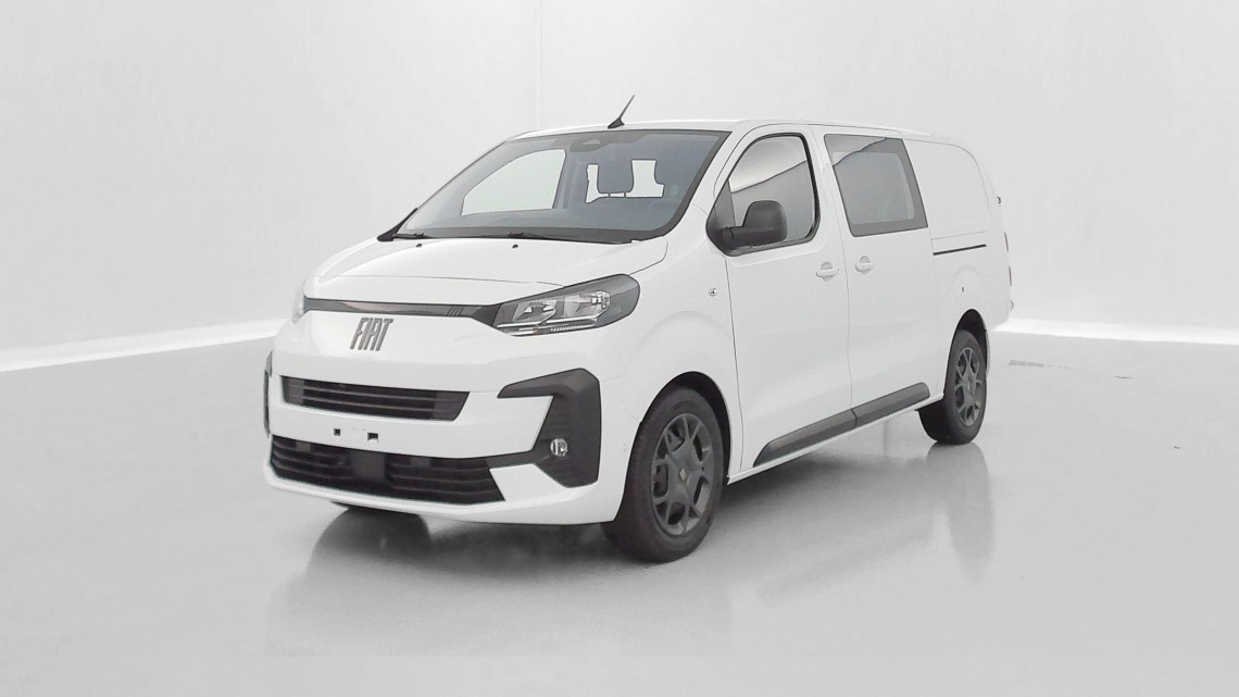 FIAT Scudo Fg VUL SCUDO CA XL 2.0 BlueHDi 180ch Pack Premium Connect EAT8 Blanc icy
