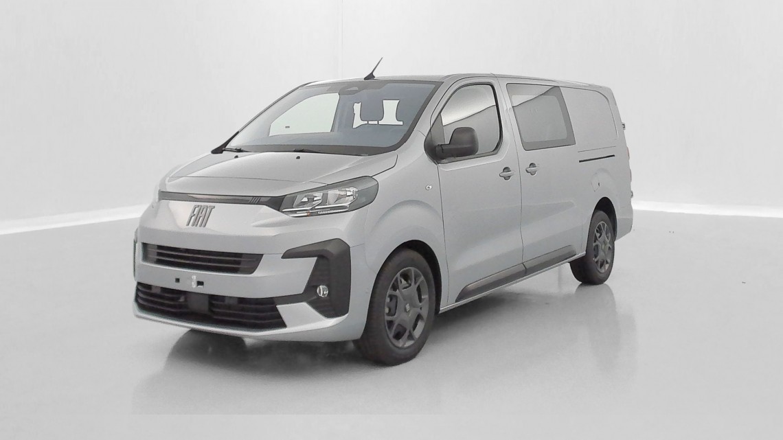 FIAT Scudo Fg VUL SCUDO CA XL 2.0 BlueHDi 180ch Pack Premium Connect EAT8 Gris acier