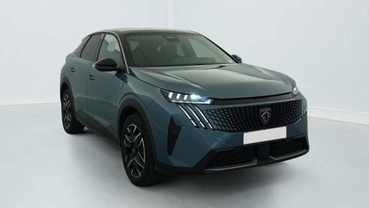 PEUGEOT 3008 Hybrid 145 e-DCS6 GT Bleu Ingaro / Toit Noir