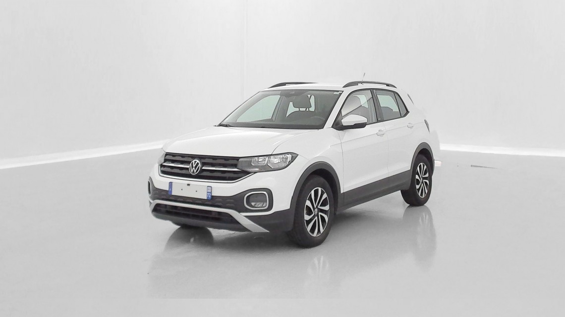 VOLKSWAGEN T-Cross T-CROSS 1.0 TSI 110ch Active DSG Pure white