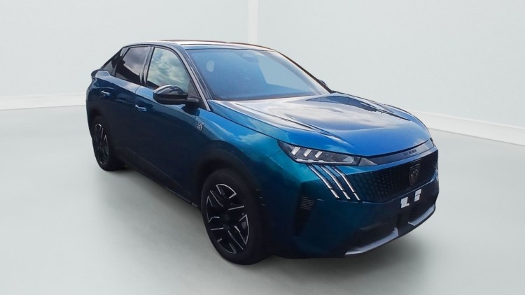 PEUGEOT 3008 Hybrid 145 e-DCS6 GT Bleu Obsession / Toit Noir