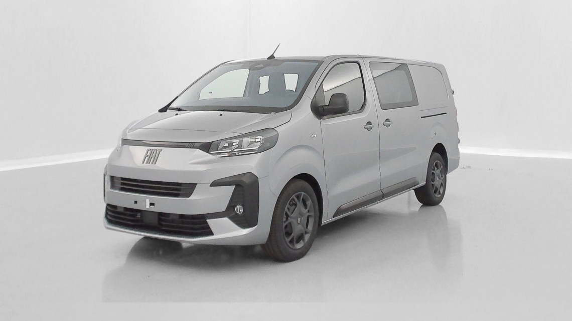 FIAT Scudo Fg VUL SCUDO CA XL 2.0 BlueHDi 180ch Pack Premium Connect EAT8 Gris acier