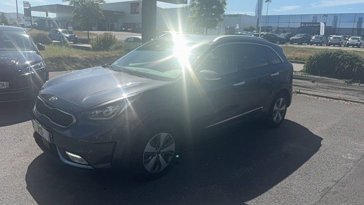 KIA Niro 1.6 GDi Hybride Rechargeable 141 ch DCT6 Premium 5p Gris