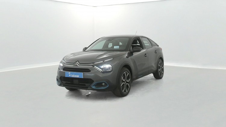CITROEN C4 Moteur électrique 136ch Feel Pack Automatique Gris Platinium (M)