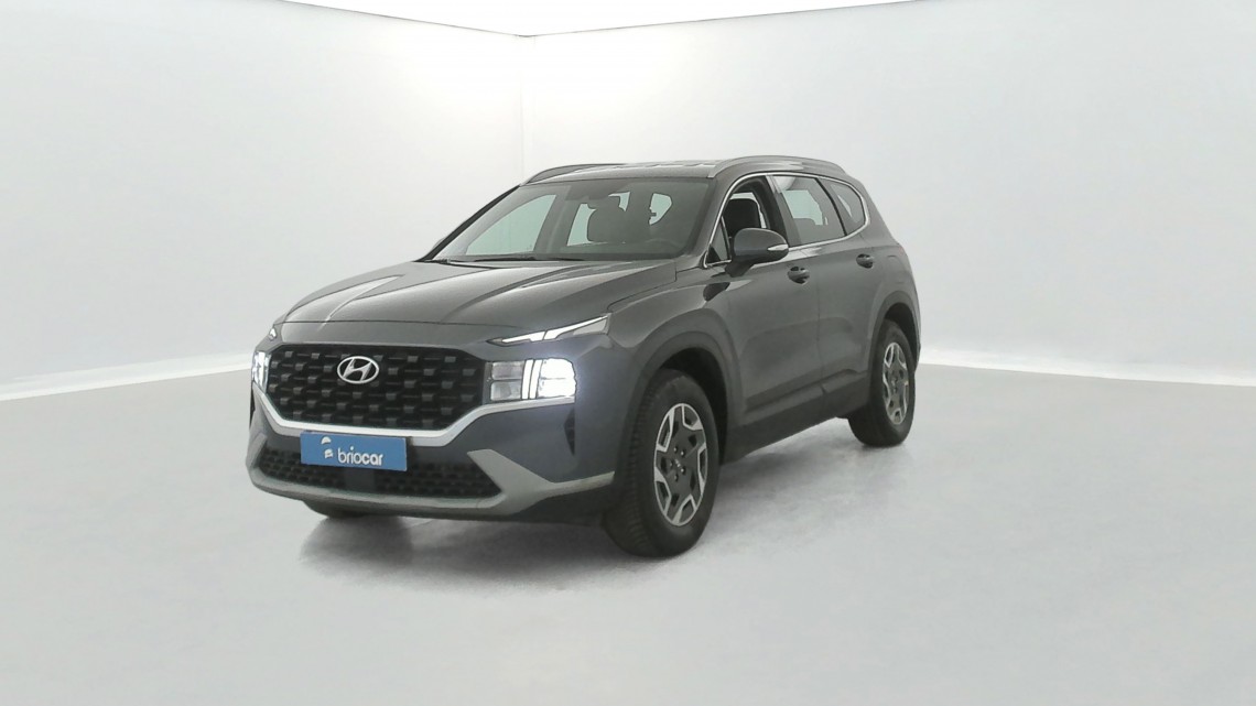 HYUNDAI Santa Fe 1.6 T-GDI 230ch Hybrid Intuitive BVA6 7pl Marron
