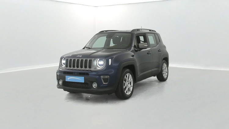 JEEP Renegade 1.6 MultiJet 120ch Limited + Attelage Jet Set Blue